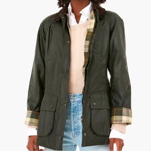 Barbour Beadnell Wax Jacket - Sage